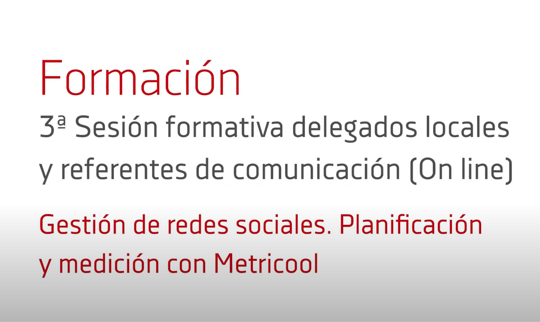 Gestión de redes. Planificación y medición con Metricool