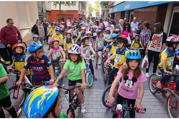 Marcha Ciclista en  honor a Domingo Savio