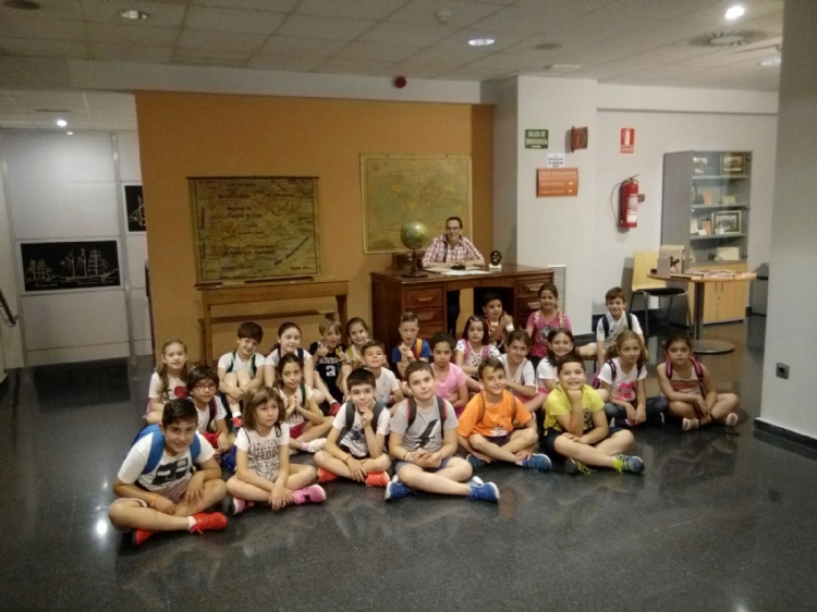 Alumnado de primaria de Salesianos Huesca visita el Museo Pedagógico de Aragón