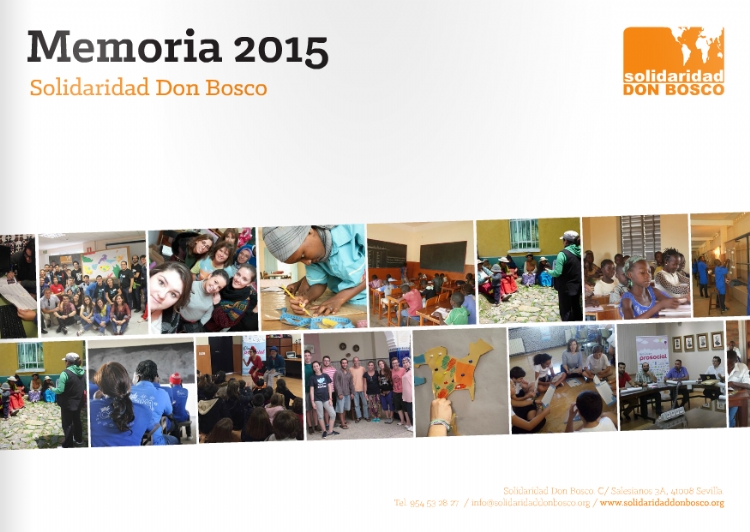 Presentada la memoria anual 2015 de Solidaridad Don Bosco