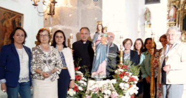 Fotonoticia: Pozoblanco regala una imagen de María Auxiliadora a la localidad de Torrecampo
