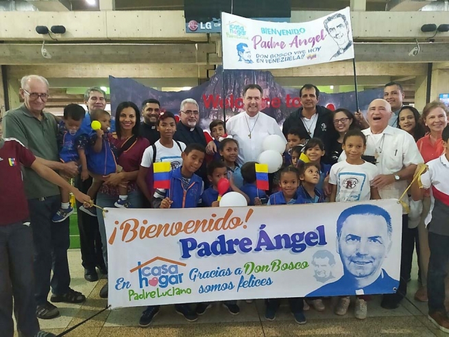El Rector Mayor regresa a Venezuela