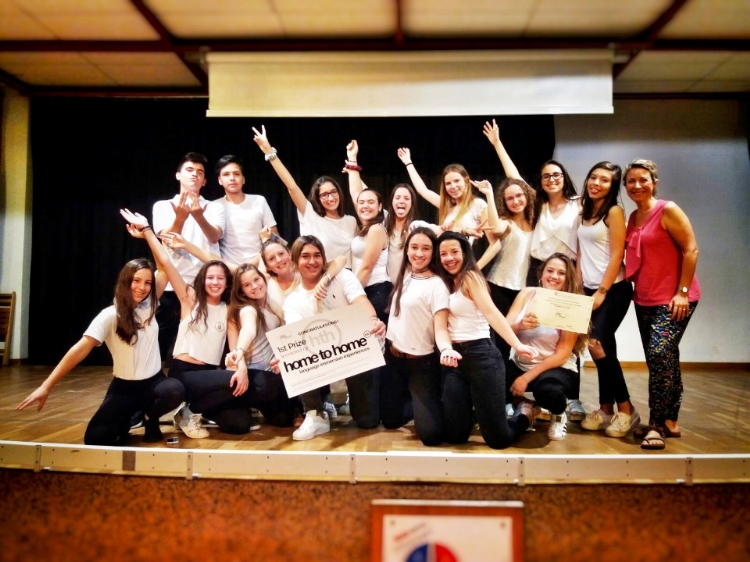 Victoria de los alumnos de 4º de ESO de Salesianos Sant Vicenç dels Horts en el Schools Song Contest 2017
