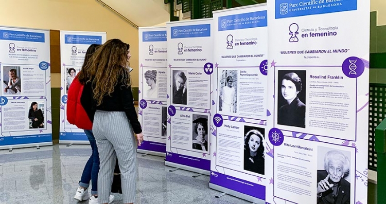 Exposición ‘Mujeres que cambiaron el mundo’ en Salesianos Sarrià